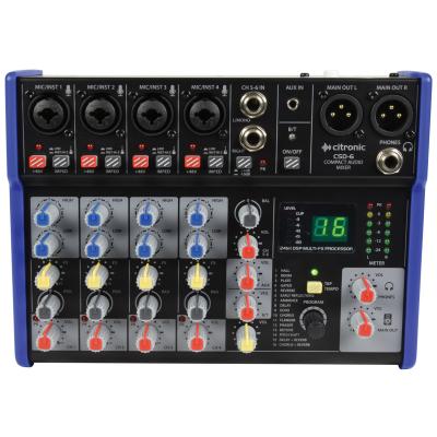 CSD Compact Mixers with BT and DSP Effects